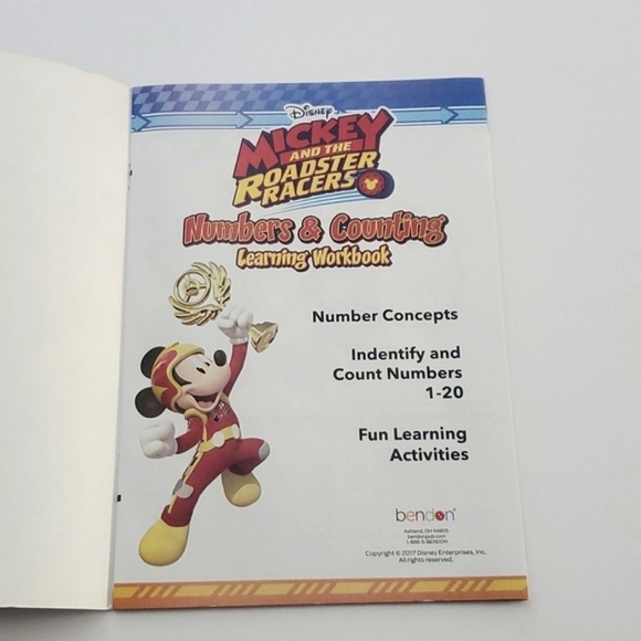 Disney Jr Educational 3 Workbooks Colors & Shapes, Alphabet Numbers & Counting - Picture 12 of 13